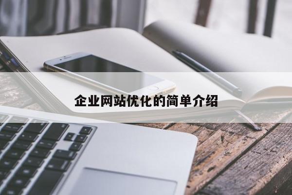 企业网站优化的简单介绍