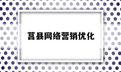 莒县网络营销优化(网络营销企业网站优化)