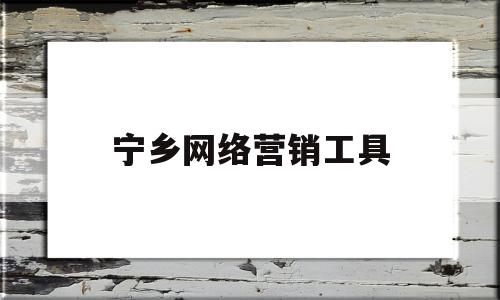 宁乡网络营销工具(宁乡网络营销工具专卖店)