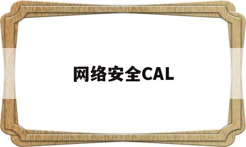 网络安全CAL(网络安全采购指导手册模板)