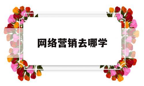 网络营销去哪学(学网络营销需要什么学历)