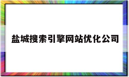 盐城搜索引擎网站优化公司(盐城seo)